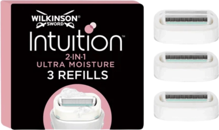 Wilkinson Intuition varuraseerimispead 2v1 Ultra Moisture, 3 tk
