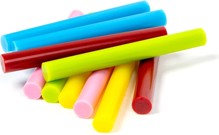Hot Melt Glue Sticks for Glue Guns, 11 × 100 mm, Macaron Colors - 1 Piece