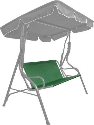 Tekstiilist aiakiige iste 93 × 114 cm tumeroheline