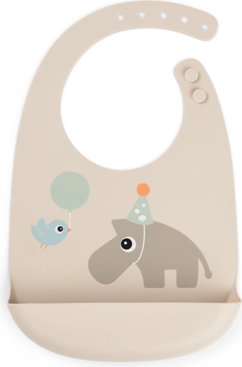 Done by Deer silicone bib Celebration sand