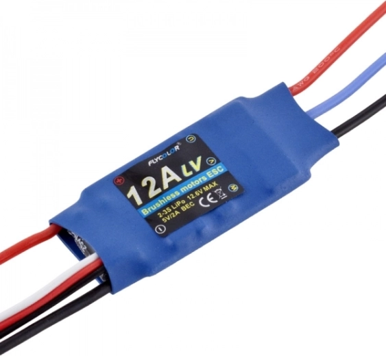 Flycolor Fly 12A lennuki pöörlemiskiiruse regulaator (ESC)