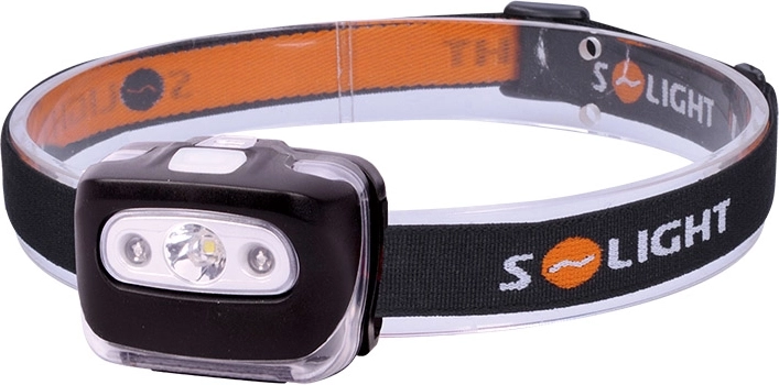 Solight LED Headlamp 3 W with Red Light, 3× AAA - 1 piece