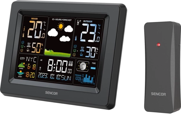 Sencor Weather Station with Wireless Sensor