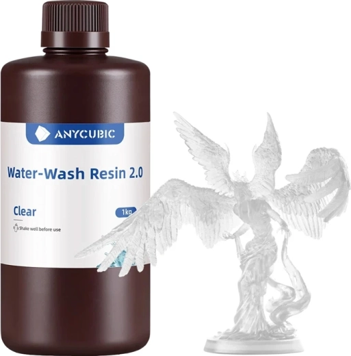 Anycubic Water-Wash Resin 2.0 läbipaistev 1 kg
