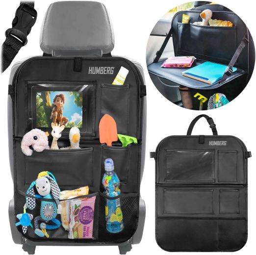 Car Seat Back Organizer with Tray HUMBERG