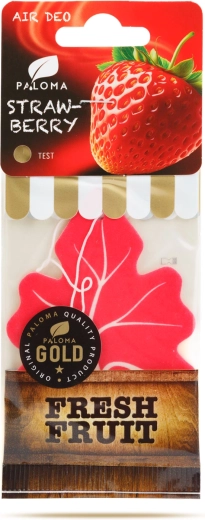 Paloma Gold Fresh Fruit Strawberry riputatav autoõhuvärskendaja