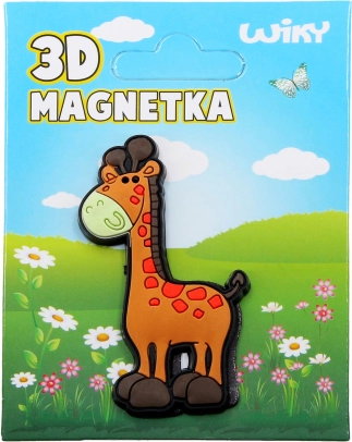 Magnet 3D kaelkirjak 7 cm