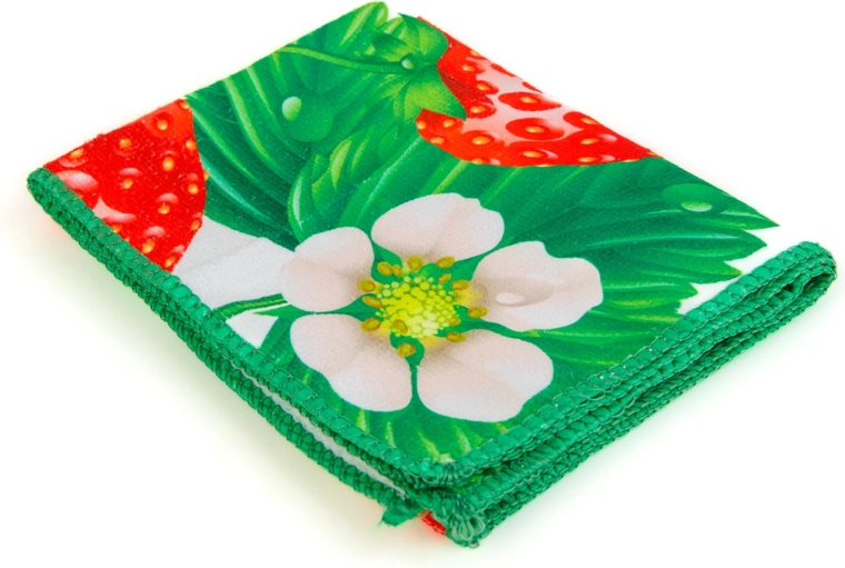 Mikrokiudlapp 40 × 60 cm – maasikad