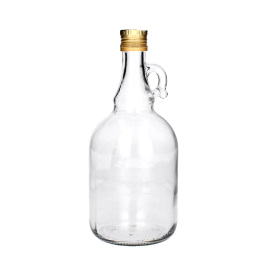Glass Bottle Galon 1 L with Screw Cap