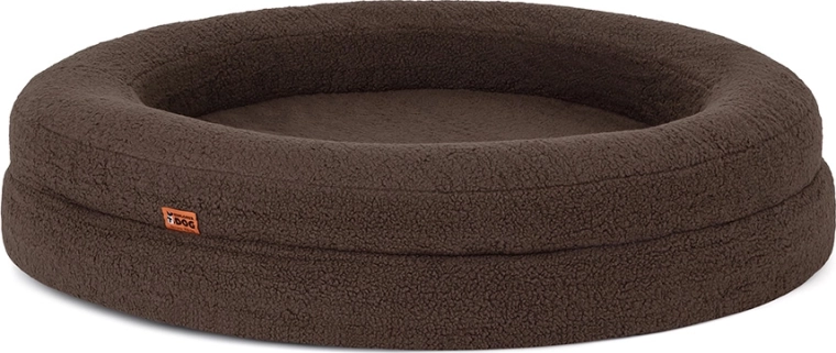 Explorer Dog orthopedic dog bed Dognut M/L 100 cm espresso brown