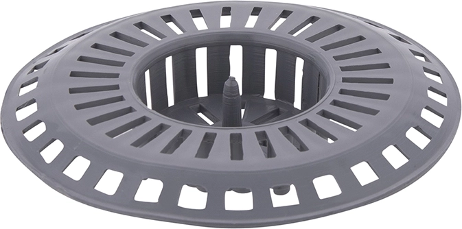 Plastist valamu sõel 8 cm, hall