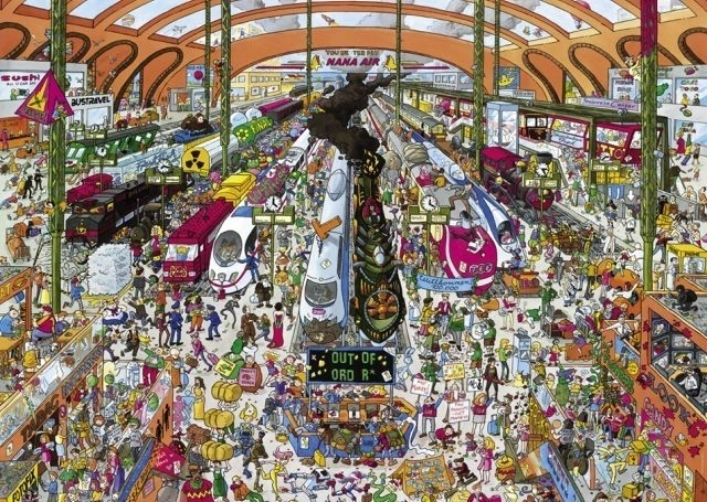 Heye pusle raudteejaam 2000 tükki