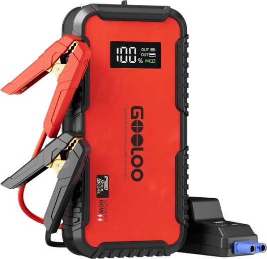 Gooloo GT3000 jump starter 44.4 Wh