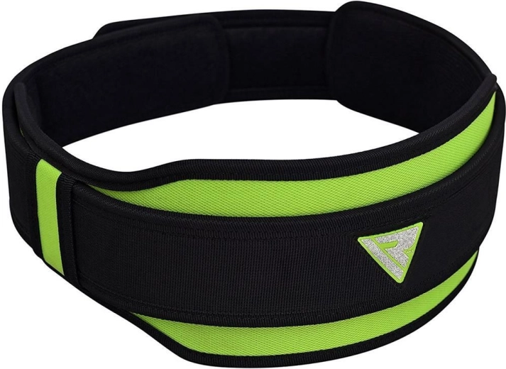 RDX neopreenist tõstev vöö Double Belt roheline, suurus L