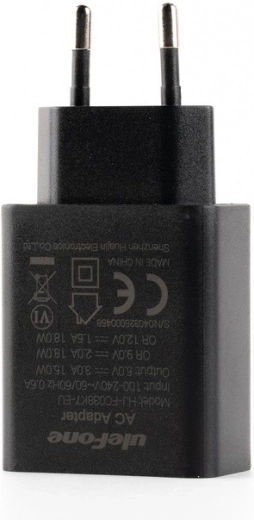 18 W kiirlaadija Ulefone’ile – USB‑A toiteadapter