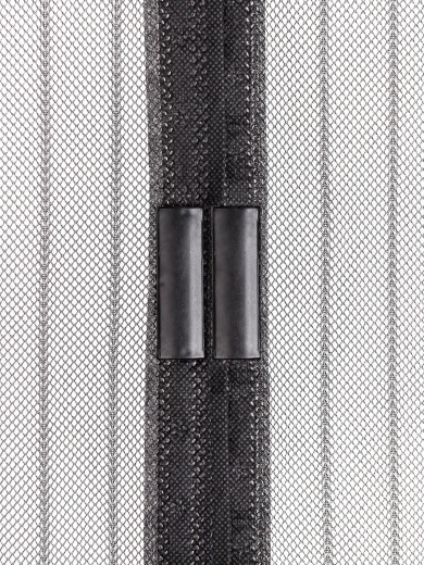 Magnetiline uksevõrk putukate vastu 100 × 210 cm, must