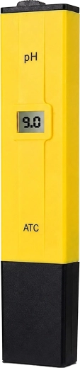 Digital electronic water pH tester for aquariums, pools and growing - 1 piece