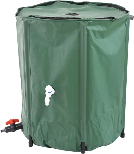 Kokkupandav vihmaveetünn 200 l PVC-st