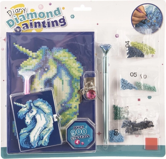 Creative Diamond Painting Kit – Diaries (9 pcs)