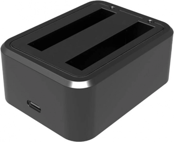 PULUZ kahe pesaga USB-laadija Insta360 X3 jaoks