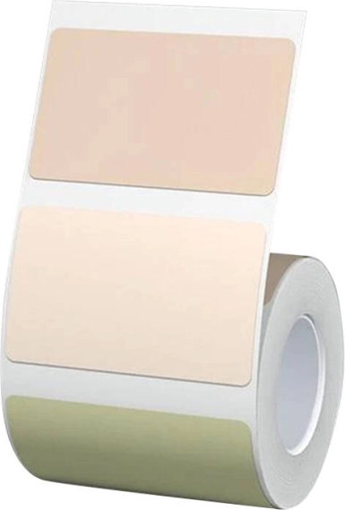 Niimboti värvilised termotähed 50x30 mm, 230 tk