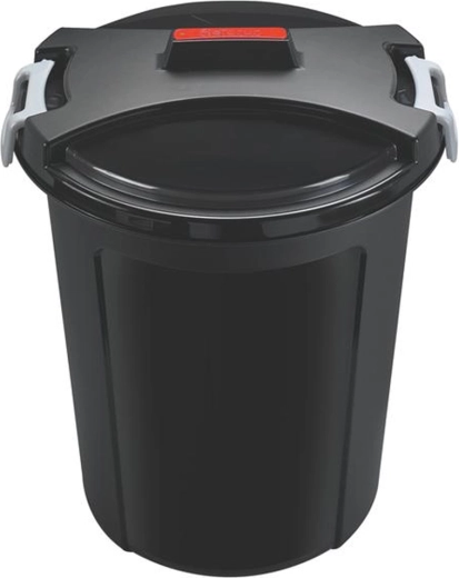 Plastprügikast HEIDRUN 75 l kaane ja külgklambritega