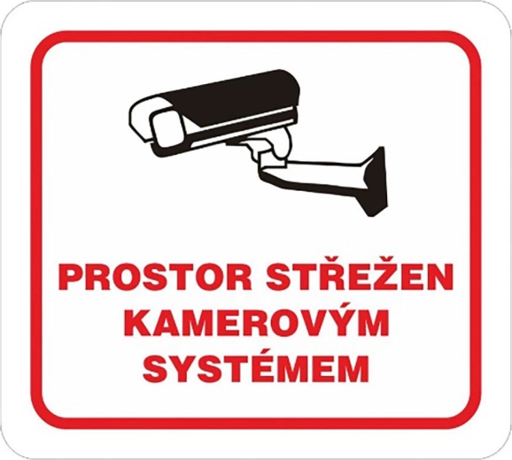 Kleebis „Ala on videovalves” 100 × 90 mm