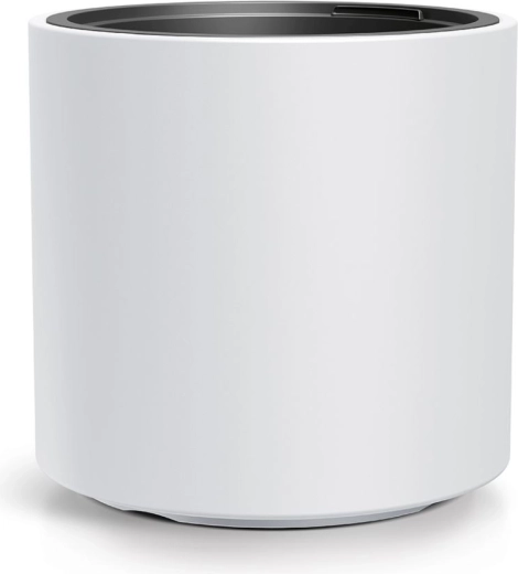 HEOS planter with insert 29.8 cm white