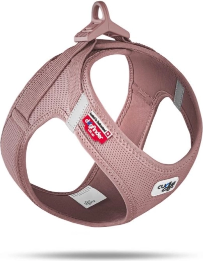 Curli dog harness with buckle Air-Mesh rose 3XS (1.5–3 kg)