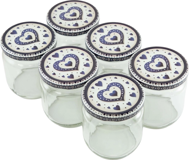 Twist säilituspurkide komplekt 425 ml kaanega, 6 tk