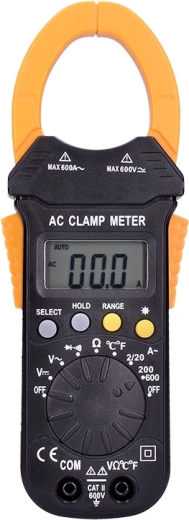 Solight clamp multimeter AC/DC 600 V, AC 600 A with temperature measurement