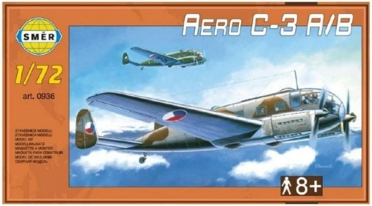 Lennukimudel Aero C-3 A/B 1:72