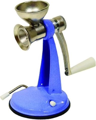 Manual poppy seed grinder with suction cup MKS 215, metal, mixed colors