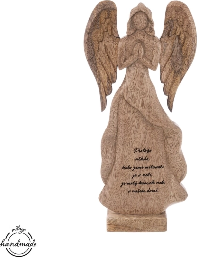 Mangopuidust ingel – taeva motiiv, kõrgus 36 cm