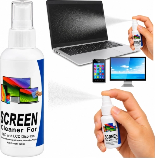 LCD/LED/TFT ekraanide puhastusvahend 100 ml - 1 tk