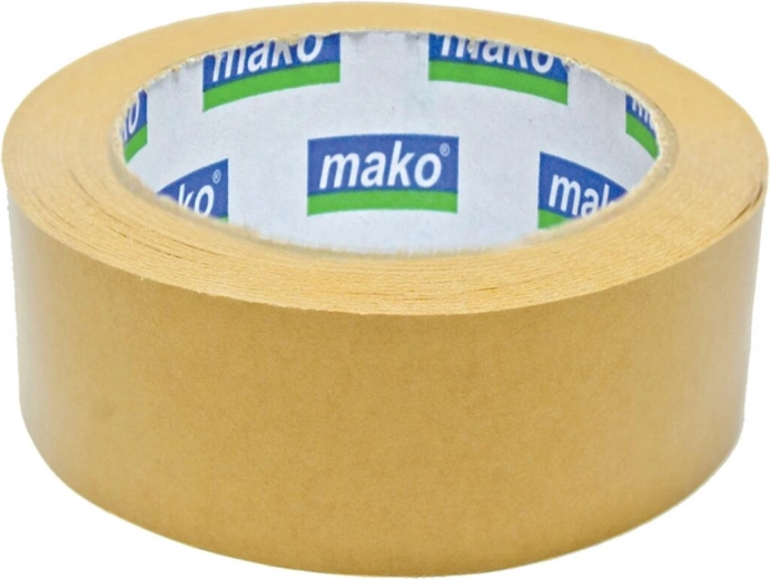 Kahepoolne vaibiteip 50 mm × 25 m, kollane