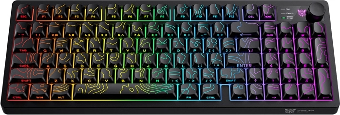 Onikuma MT902 mänguriklaviatuur RGB (must)