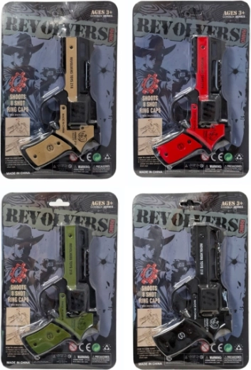 Kapslipüstol revolvri stiilis – 1 tk