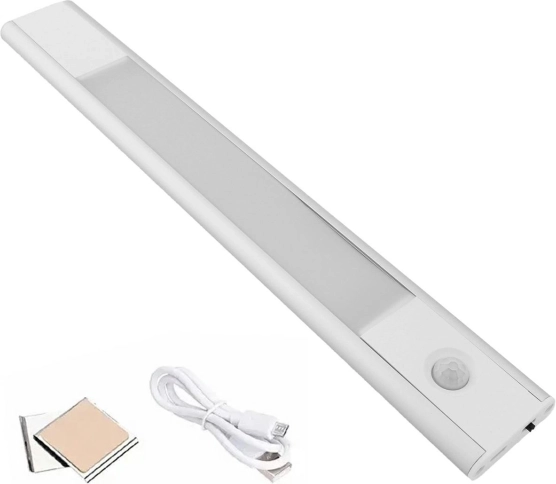 LED-liist 20,5 cm PIR-liikumisanduriga, 13 LED-i, laetav