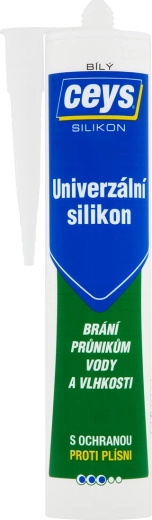 Universal silicone sealant white 280 ml CEYS