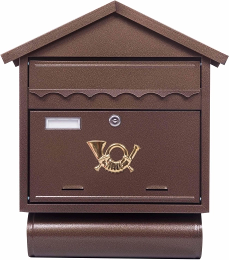 Postkast ajalehetoruga JAD ST 102, vana pronks