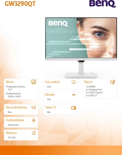 31.5-inch 2K IPS 75Hz Monitor