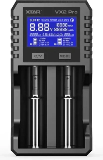 Xtar VX2 Pro Set universal battery charger
