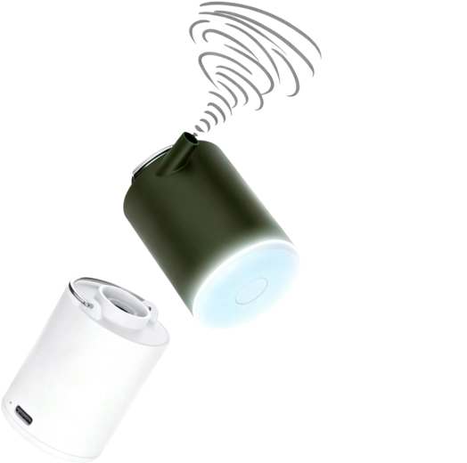 Elektriline matkamisõhupump madratsitele 3,7 V koos USB‑C-ga