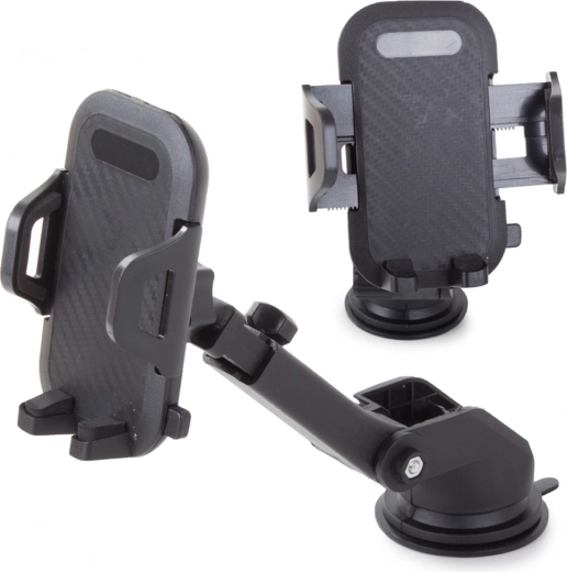 Reguleeritav auto esiklaasihoidik telefonile ja GPS-ile