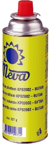 Gaasiballoon 227 g ventiiliga MEVA