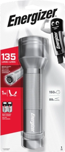 Energizer metallist LED-taskulamp 2× D