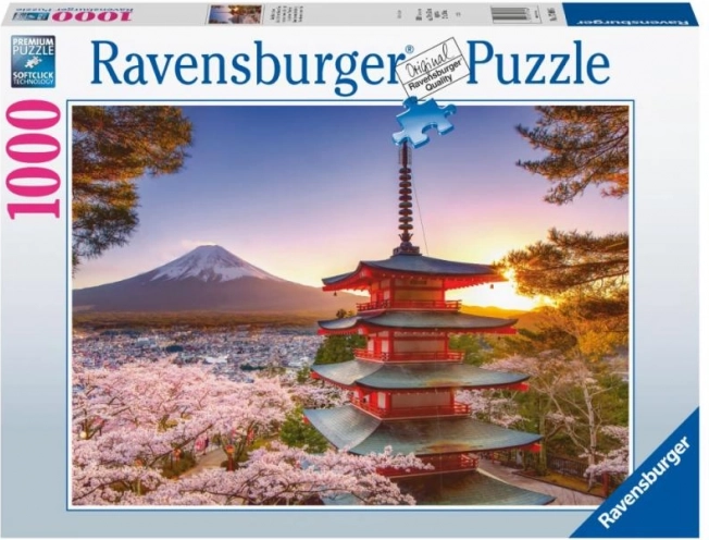Ravensburger pusle vaade Fudžile ja sakuratele 1000 tükki