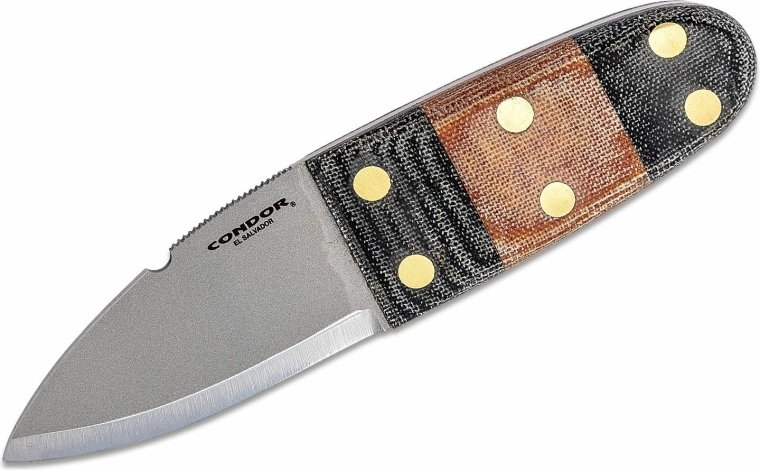 Dõka Condor Primitive Bush 6,7 cm, micarta, nahast vutlar