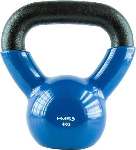 Vinüülkattega HMS kettlebell 4 kg